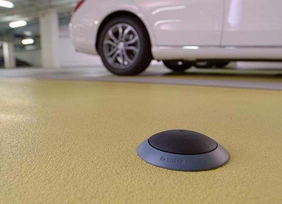 Bosch продемонстрировала сенсоры пустых мест для интеллектуальных автопарковок