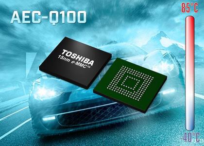 Toshiba представила 15-нм NAND флэш-память для встроенных автомобильных систем